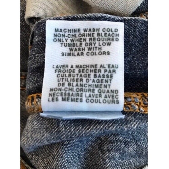 Polo Ralph Lauren Women’s Kelly Bootcut Mid Rise Blue Jeans Size 8X32 - Picture 8 of 8